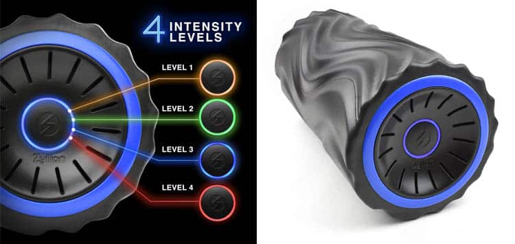 Zyllion 4-Intensity Vibrating Foam Roller